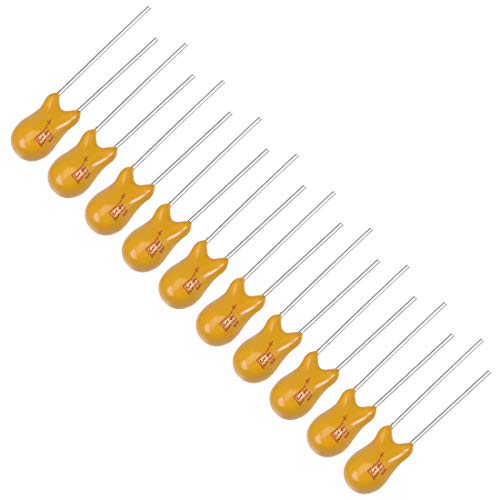 Sourcing Map 4.7uF 35V condensateur tantale radial 10 pcs