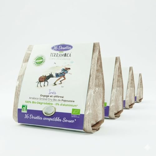 Terramoka Inès dosettes Senseo 80 bio épicé