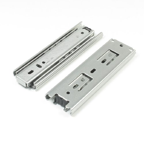 sourcingmap glissière tiroir télescopique 15,2 cm lot de 2