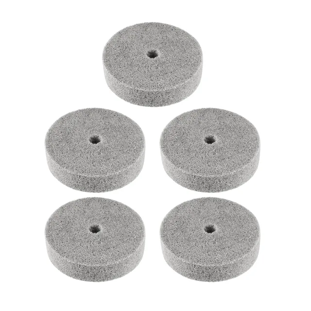 sourcingmap Roue Polissage Nylon Gris 75x20mm 5pcs