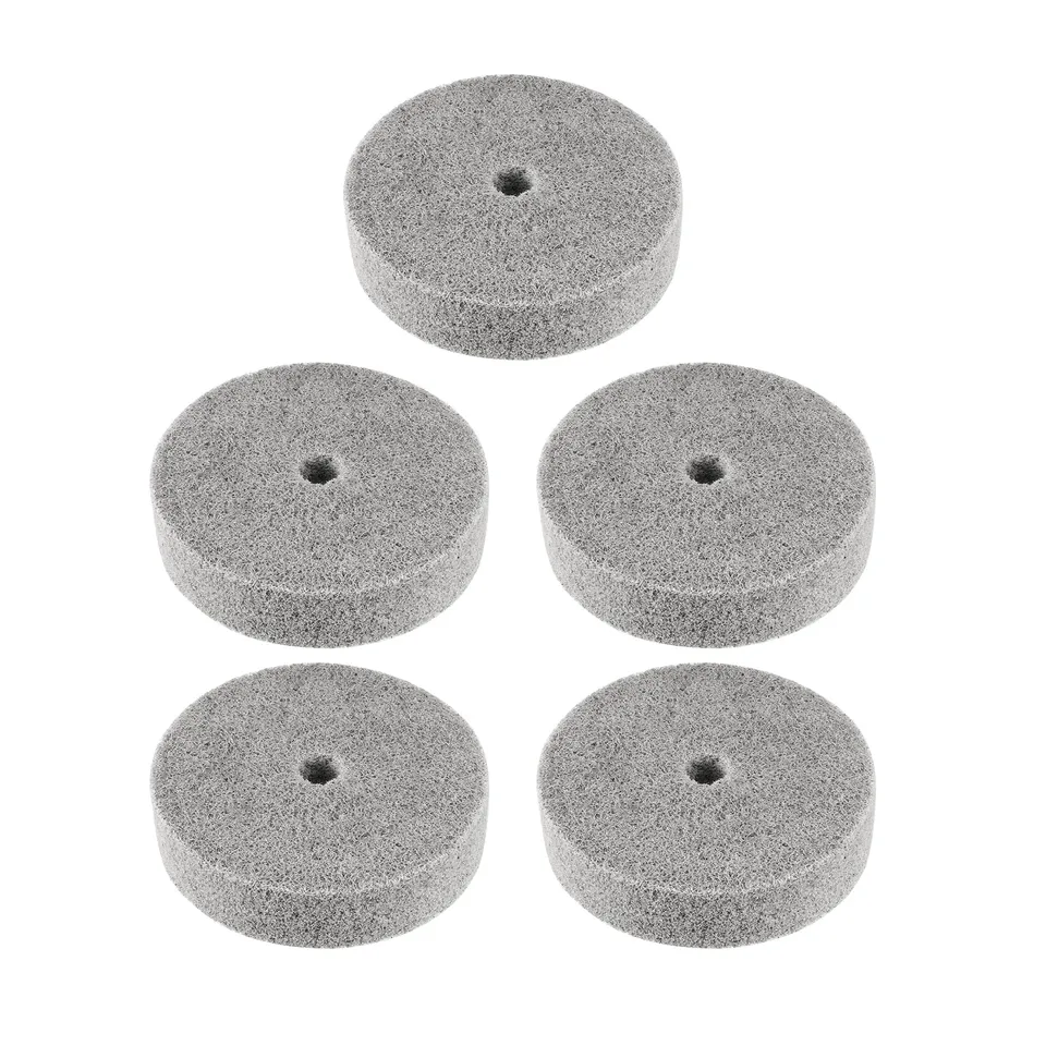 sourcingmap Roue Polissage Nylon Gris 75x20mm 5pcs