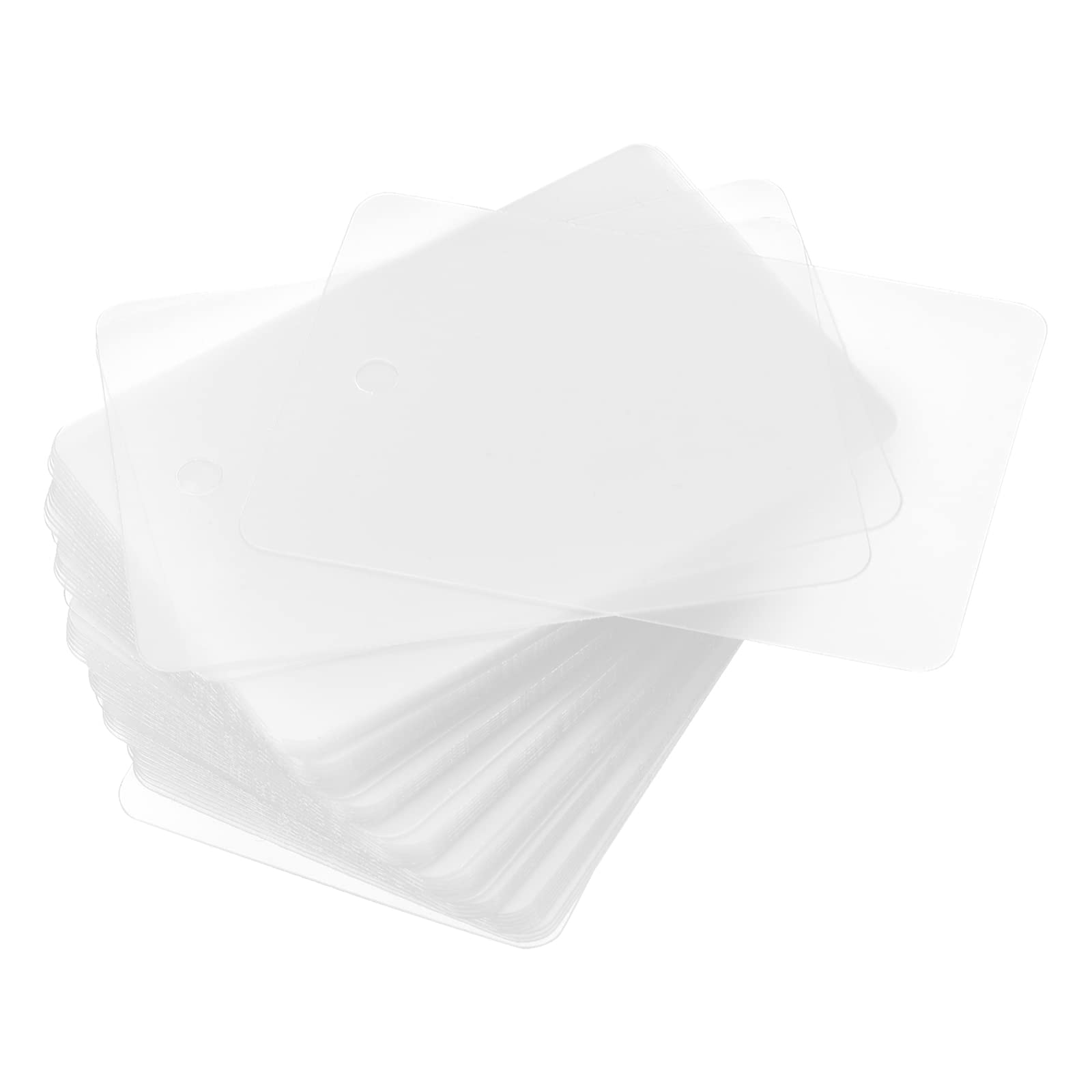 Sourcingmap étiquette plastique blanche 40x60mm lot 50 PVC