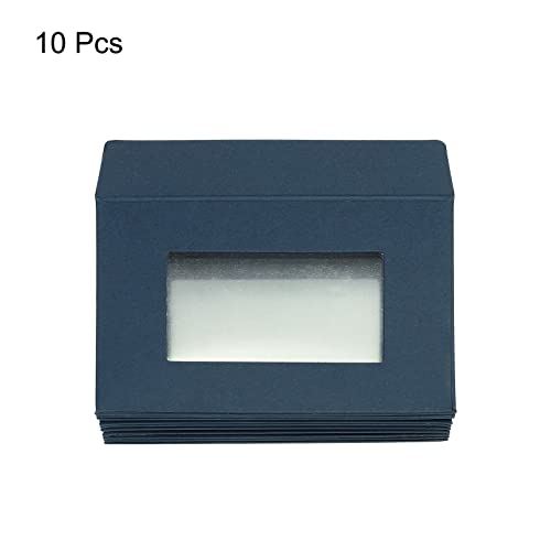 Sourcing Map 10x8 Enveloppe Fenêtre Bleue Double Face x10