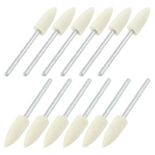 Sourcingmap Feutre Polissage Rotatif 6x15 mm Lot 12