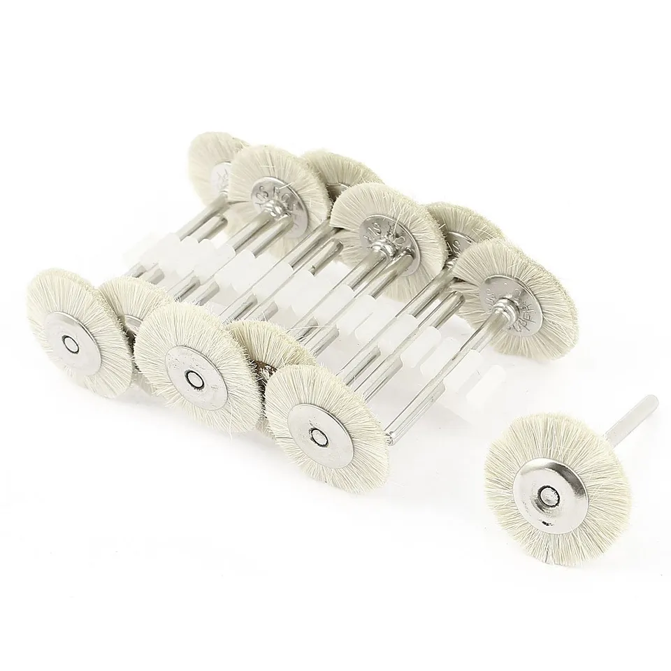 Sourcingmap Brosse Rotative Poils Doux 25mm Lot de 12