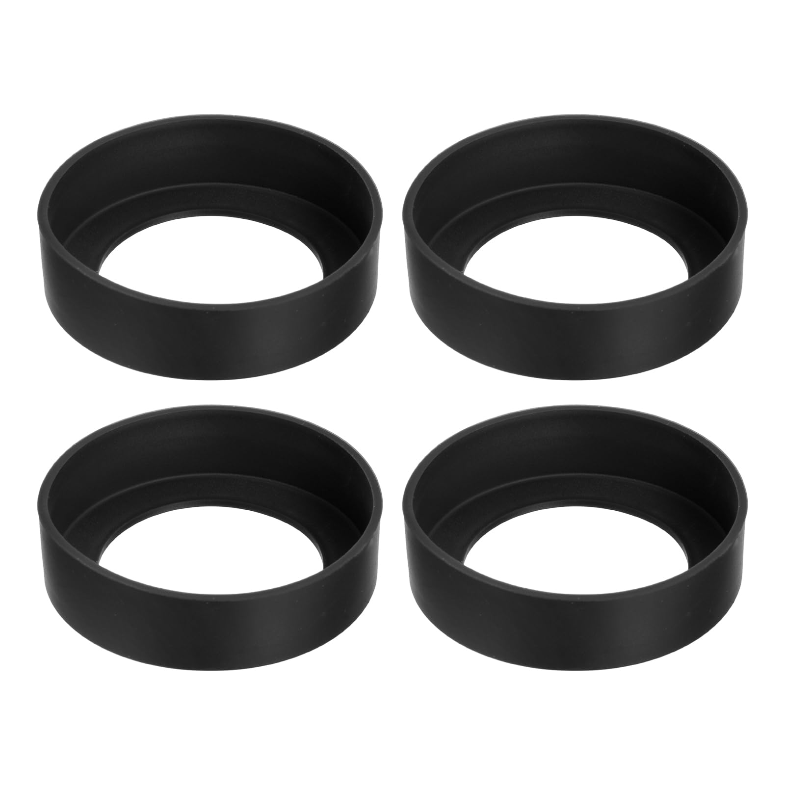 sourcingmap Home & Garden housse bouteille 70mm gris 4pcs silicone