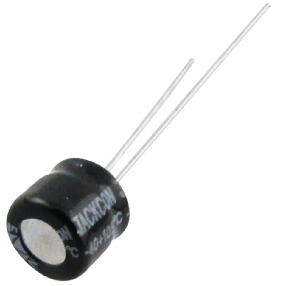 sourcing map Industrial 47uF 25V condensateur radial 100 pcs