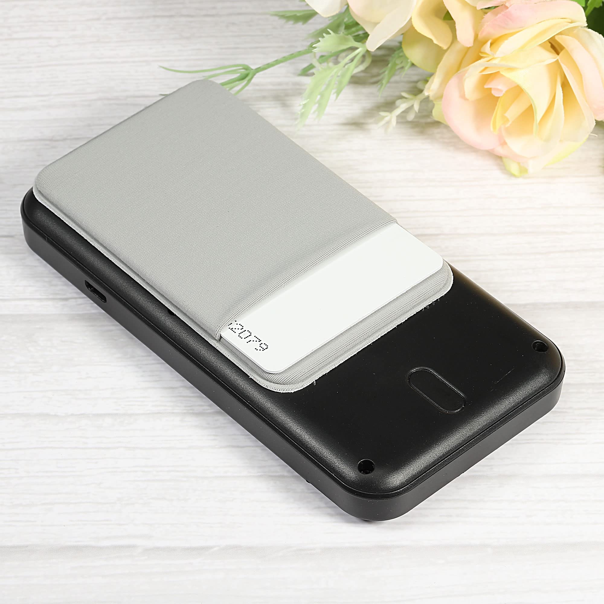 Sourcing Map Electronics porte-carte téléphone extensible gris lot 3