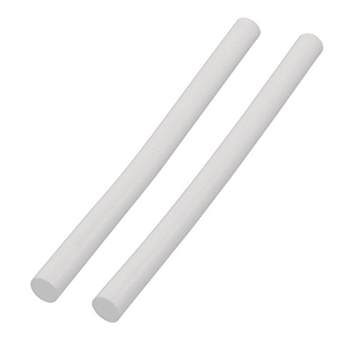 Sourcing Map Home bâton colle chaude 7x100 mm blanc lot 2