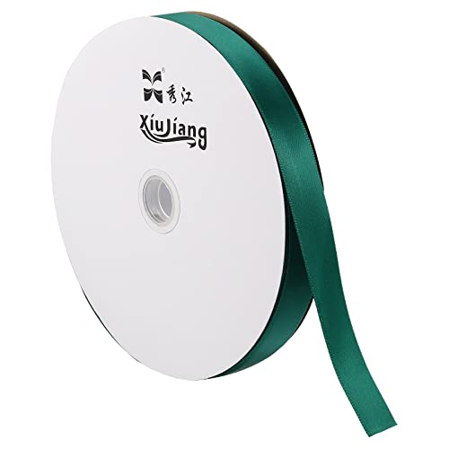 sourcing map ruban satin vert émeraude 20mm 91,4m