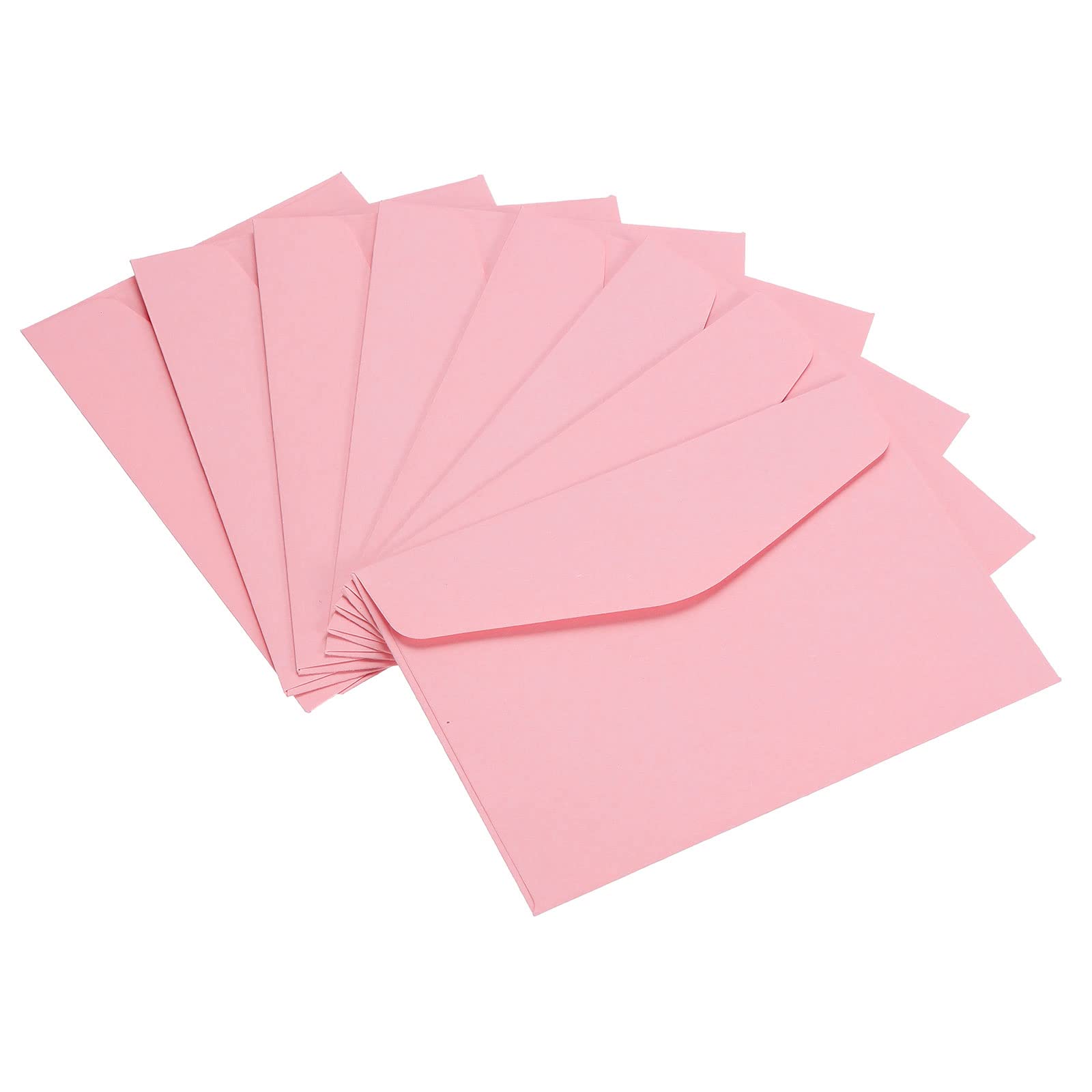 sourcing map Office mini enveloppes papier rose 60 pièces