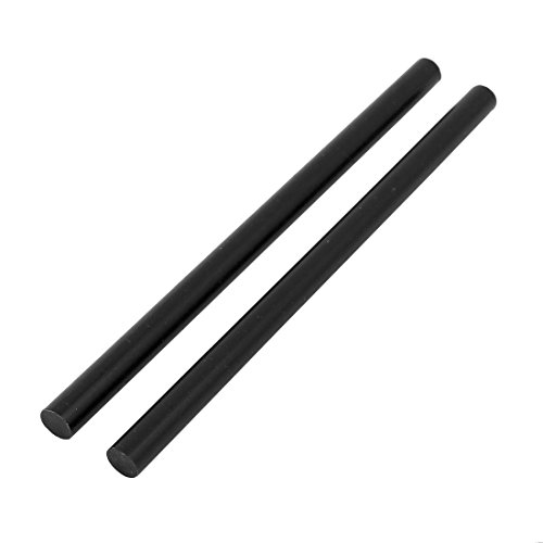 Sourcing Map Bâtons Colle Chaude Noirs Mini 15pcs