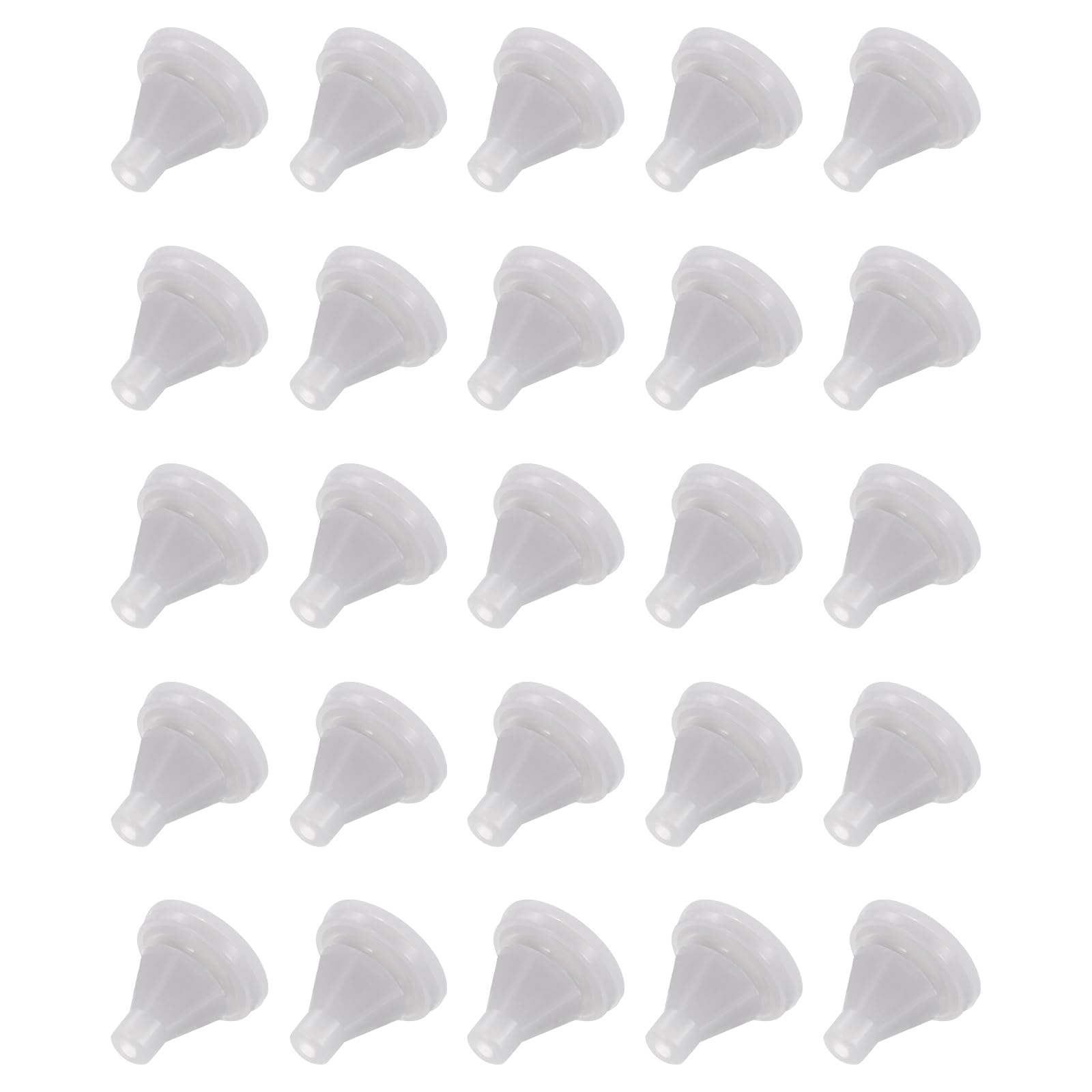 Sourcingmap Embout Douche Silicone Gris 7,5mm Lot 25