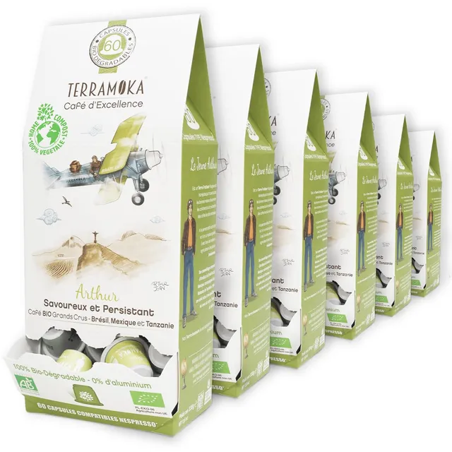 Terramoka Arthur Capsules Nespresso Bio 360 Riche