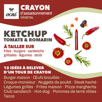 OCNI Coffrets 1 crayon Ketchup tomate romarin bio