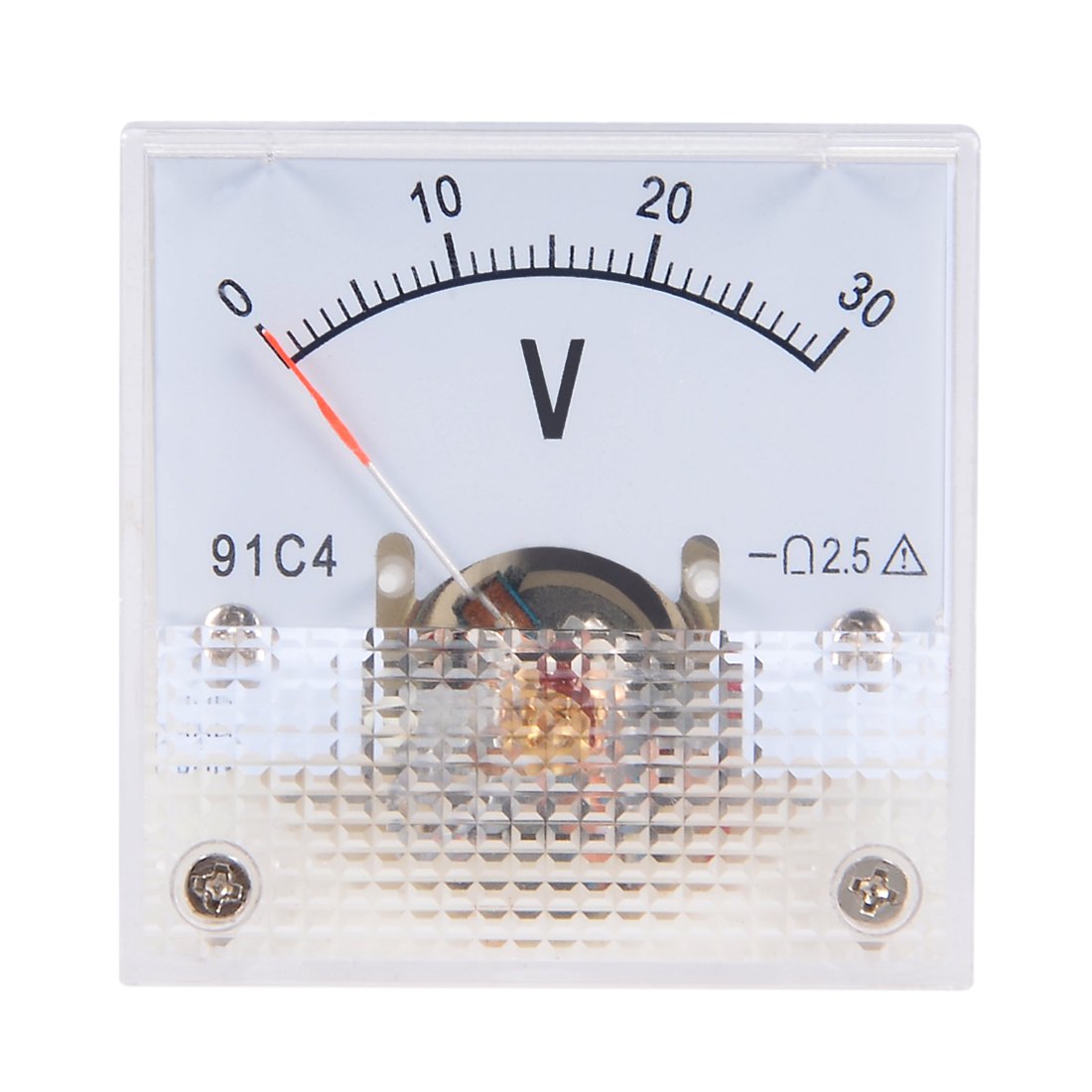 sourcing map 91C4 voltmètre analogique DC 0-30V précision 2,5%