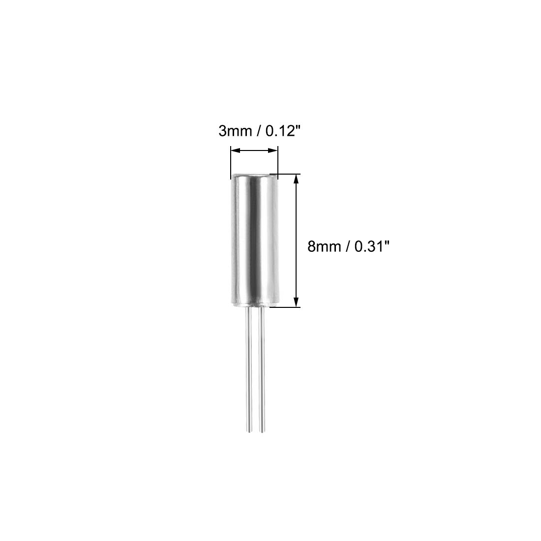 sourcing map HC-49S kit oscillateur quartz DIP 25 pièces