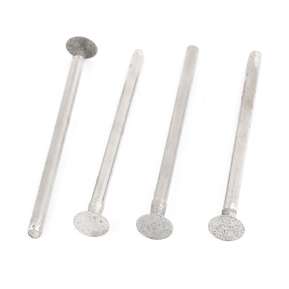 Sourcingmap lot 4 fraises diamant rondes 2,35x6 mm