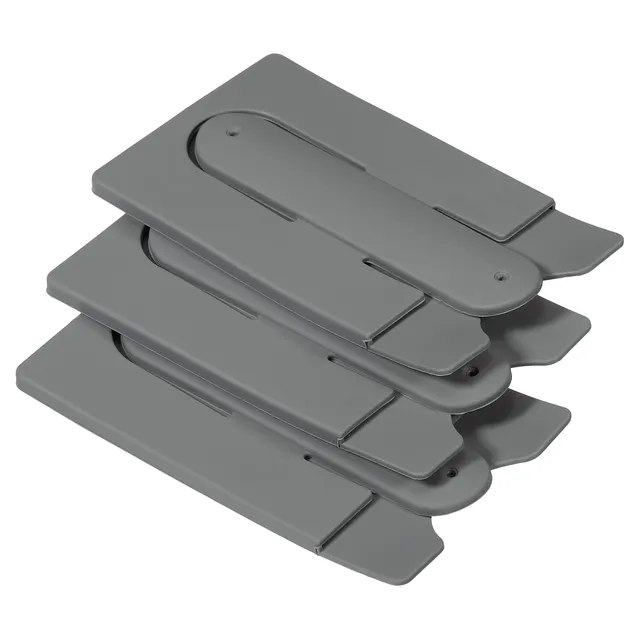 Sourcingmap Electronics porte-carte silicone gris x3