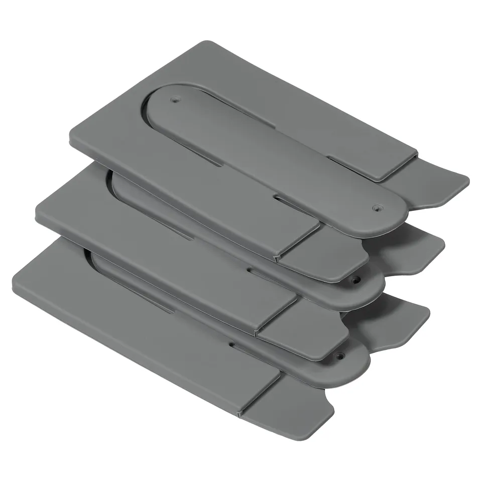 Sourcingmap Electronics porte-carte silicone gris x3