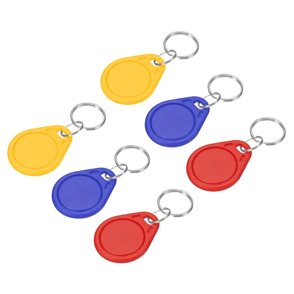 Sourcing Map porte-clés RFID 3 couleurs lot 6 13,56 MHz