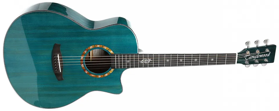 Tanglewood Zodiac T20G-BL guitare électrique bleue