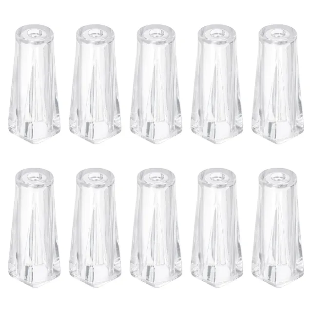 Sourcingmap Home & Garden Embout Cordon Store Transparent Lot 10