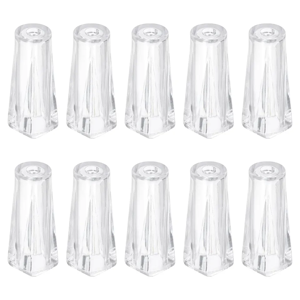 Sourcingmap Home & Garden Embout Cordon Store Transparent Lot 10