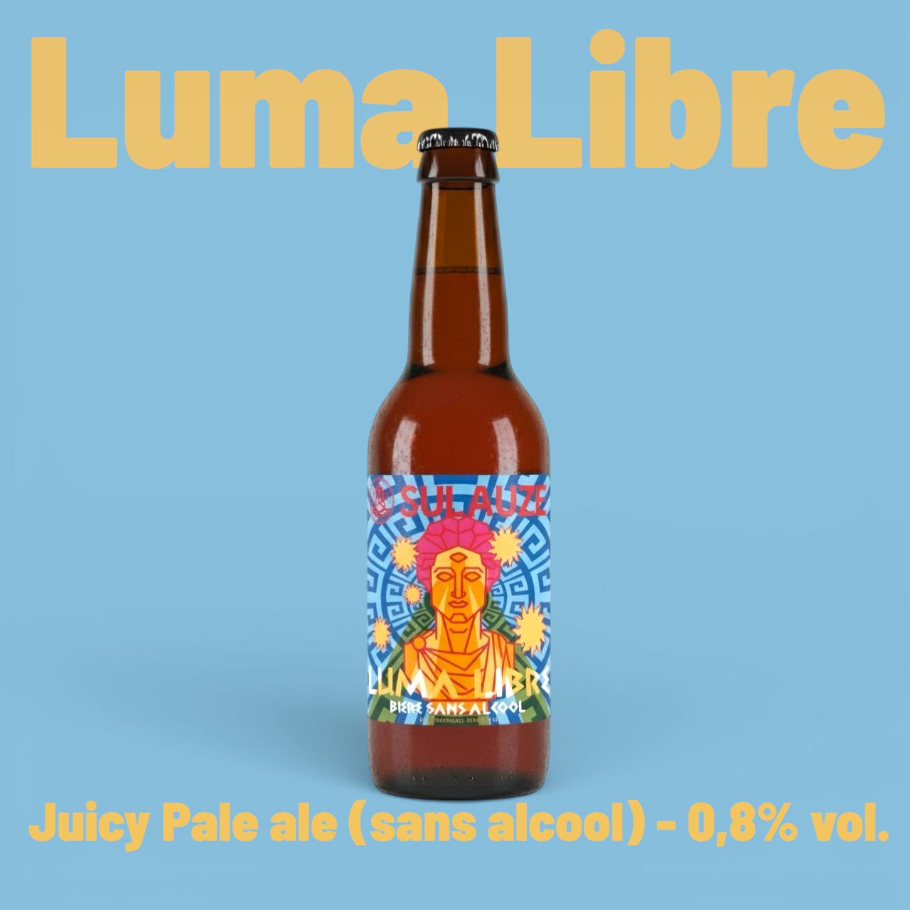 Brasserie de Sulauze Luma Libre Bière IPA Sans Alcool Agrumes
