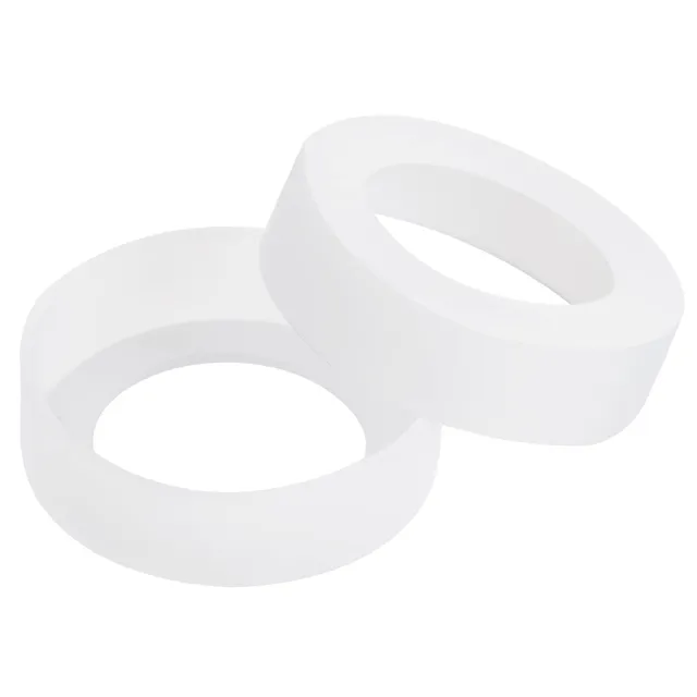 sourcingmap Botte Bouteille Silicone Blanc Lot 4 57 mm Antichoc