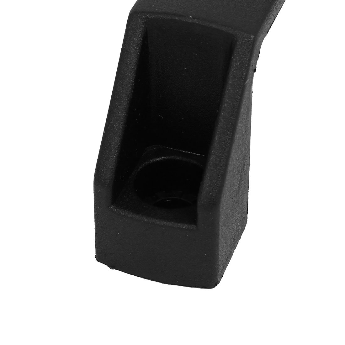 Sourcingmap Home & Garden poignée meuble arc noir 110mm 3 pcs