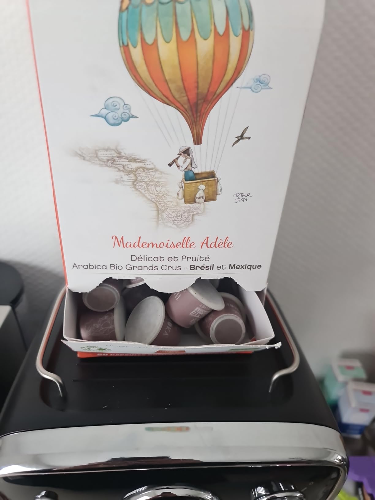 Terramoka Mademoiselle Adèle capsule café bio x60 arabica