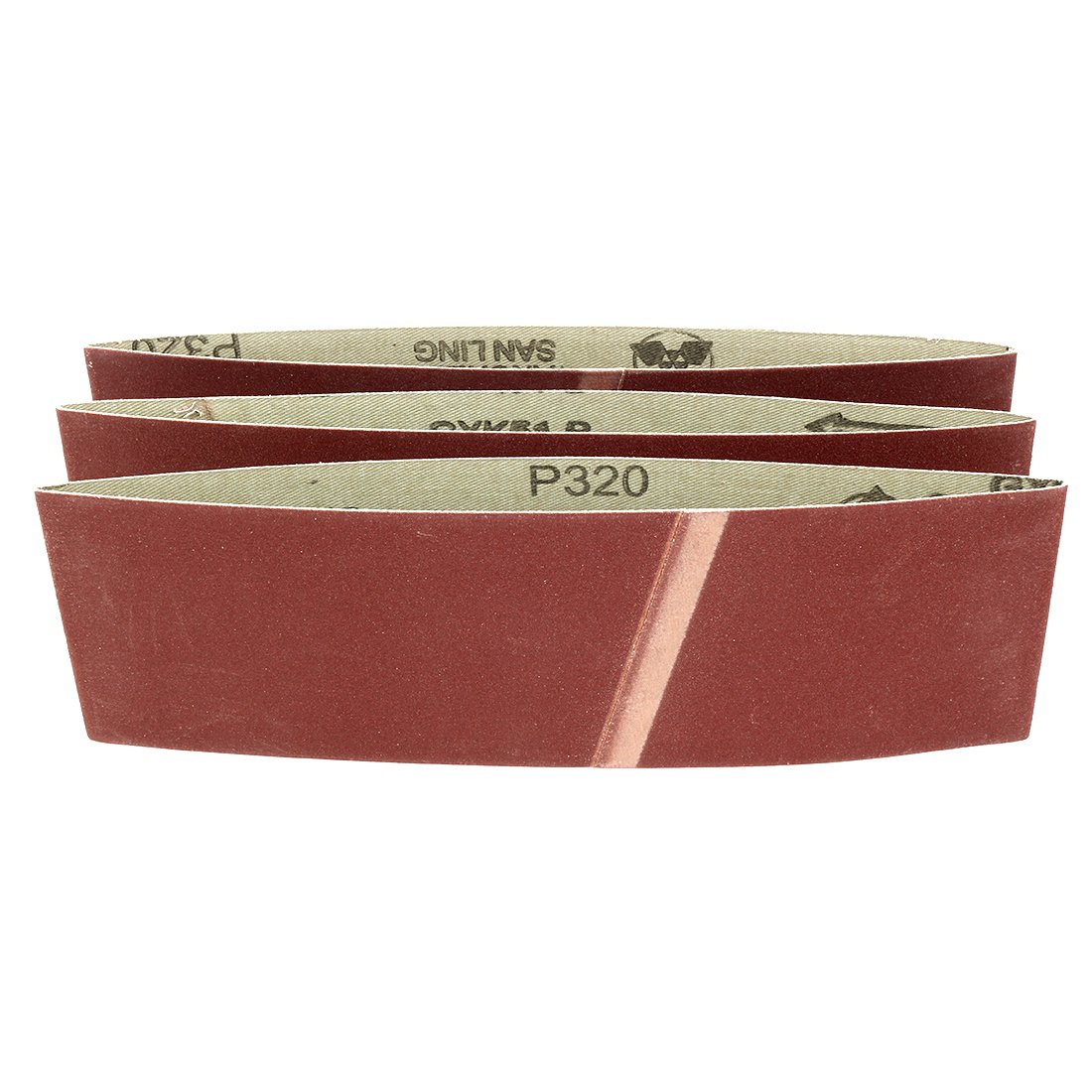 sourcingmap Bande Abrasive 2x72" Grain 80 Oxyde Alu Lot 2